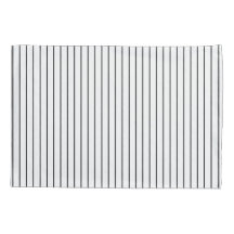 Schwarz-weiß gestreifter Pillowcase