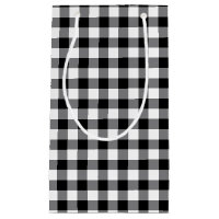 Schwarz-Weiß-Gingham