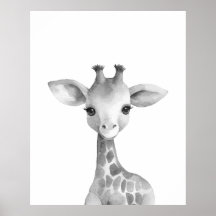 Schwarz-Weiß-Giraffe