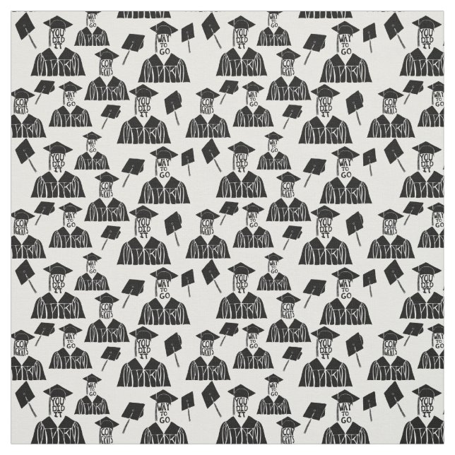 Schwarz-Weiß-Graduierungsklappen und -Krabben Stoff (Muster)