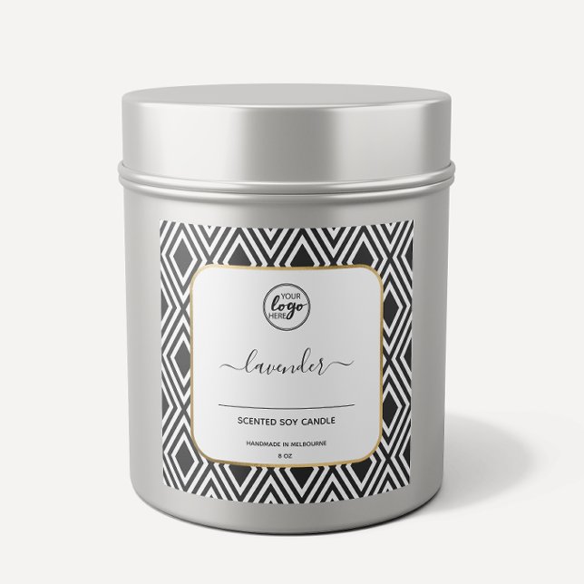 Schwarz-Weiß-handgefertigte Kalligraphie-Kronensch Quadratischer Aufkleber (Von Creator hochgeladen)