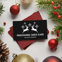 Schwarz-Weiß-Hirsch und Schneeflocken Weihnachtsma