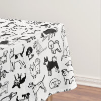 Schwarz-Weiß-Hunde-Muster| Niedlich Canine Lover's
