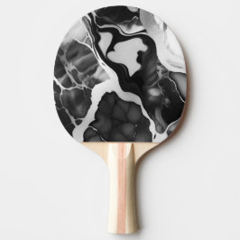 Schwarz-Weiß-Imitat aus Trendfarben Tischtennis Schläger