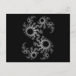 Schwarz-Weiß-Julia 324048 Postkarte