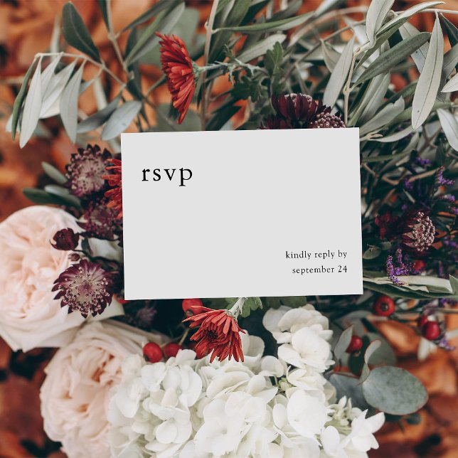 Schwarz-Weiß-Kalligraphie 9 mit UAWG RSVP Karte (Von Creator hochgeladen)