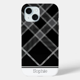 Schwarz/Weiß Karierte Samsung Samsung Case-Mate iPhone Hülle