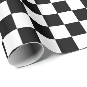 Schwarz-Weiß-Karton Geschenkpapier