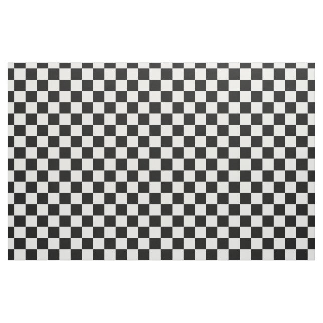 Schwarz-Weiß-Karton Stoff (Fat Quarter (45,7 x 55,9 cm))