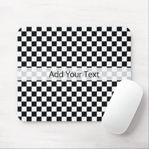 Schwarz-Weiß-Klassik-Karton von STaylor Mousepad