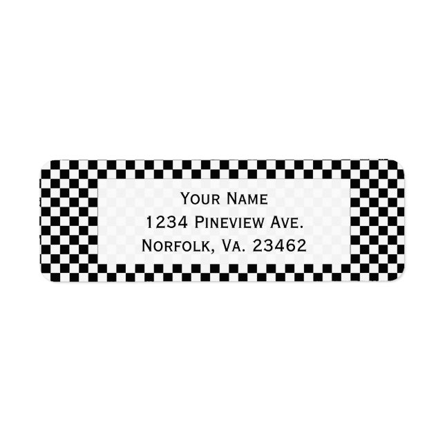 Schwarz-Weiß-Klassik-Schachbrett von STaylor (Vorne)