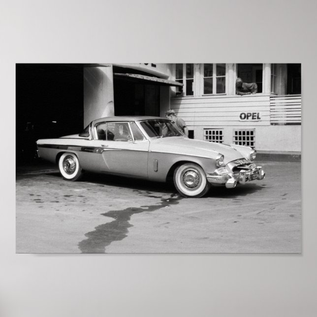 Schwarz-Weiß-Klassiker 1968 Europa Poster (Vorne)