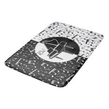 Schwarz-Weiß-Klavierdesign