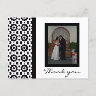 Schwarz-Weiß-Kollektion Postkarte