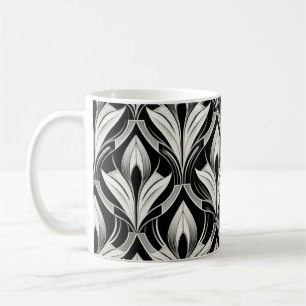 Schwarz-Weiß-Kontrast Kaffeetasse