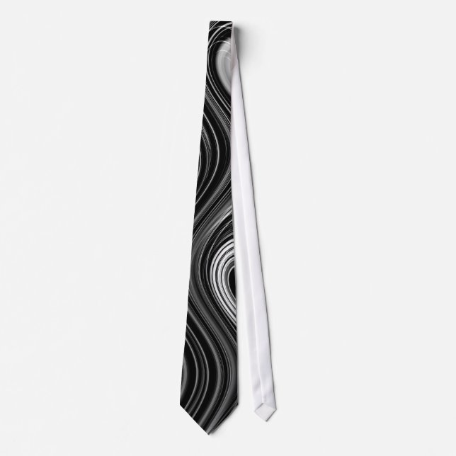 schwarz & weiß krawatte (Vorderseite)