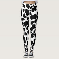 Schwarz-Weiß-Kuh verborgen Gemustert