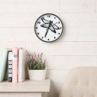 Schwarz-Weiß-Libelle