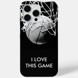 Schwarz-Weiß-Liebe Basketball Case-Mate iPhone Hülle