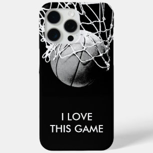 Schwarz-Weiß-Liebe Basketball Case-Mate iPhone Hülle