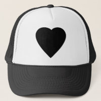 Schwarz-Weiß-Liebe Herzdesign.