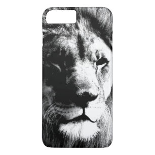 Schwarz-Weiß-Lion Case-Mate iPhone Hülle
