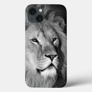 Schwarz-Weiß-Lion Case-Mate iPhone Hülle