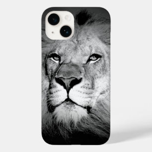 Schwarz-Weiß-Lion Case-Mate iPhone Hülle
