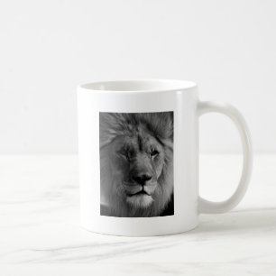 Schwarz-Weiß-Lion Kaffeetasse
