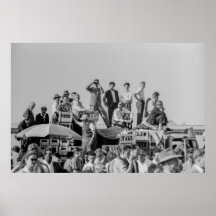 Schwarz-Weiß-Luftshow 1968 Krähen