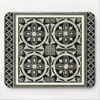 Schwarz-Weiß-Mandala-Motif von Vision Studio