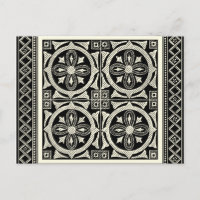 Schwarz-Weiß-Mandala-Motif von Vision Studio