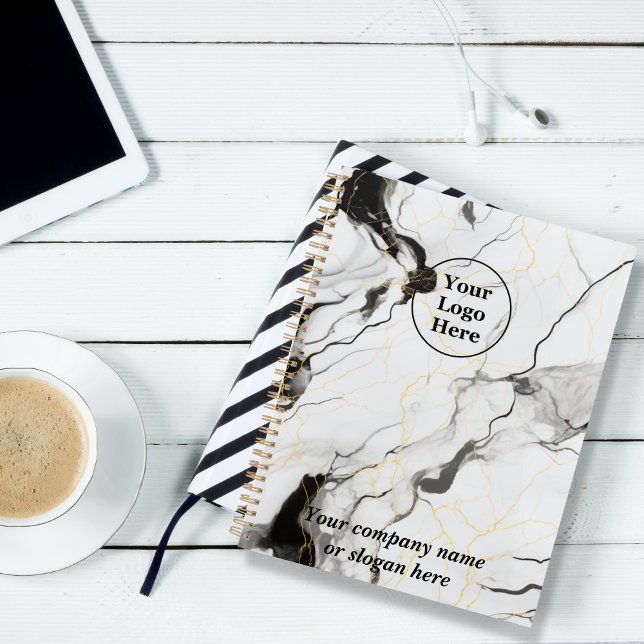 Schwarz-Weiß-Marmor Planer (Von Creator hochgeladen)