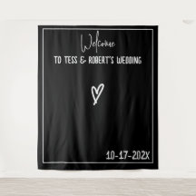 Schwarz-Weiß-Minimalistisch