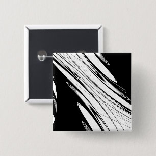 Schwarz-Weiß Modern Button