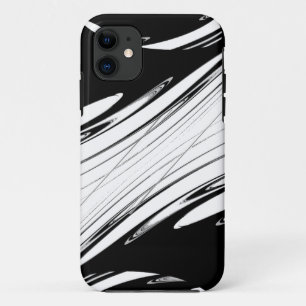 Schwarz-Weiß Modern Case-Mate iPhone Hülle