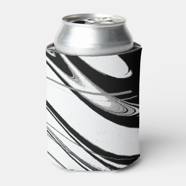 Schwarz-Weiß-Moderne Dosenkühler (Kanne Vorderseite)