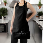 Schwarz-weiß Modernes Minimalistisches Monogramm Schürze<br><div class="desc">Die Minimalistische Monogram Kollektion Schwarz/Weiß: Einfache Einfachheit und Eleganz in unseren minimalistischen Designs, die so gestaltet sind, dass sie Ihren Stil mühelos erweitern. Diese Kollektion wurde mit einem scharfen Blick für moderne Ästhetik gestaltet und weist elegante Schwarz-Weiß-Designs auf, die durch personalisierte Monogramme noch verstärkt werden. Von der schicken Schreibwaren bis...</div>