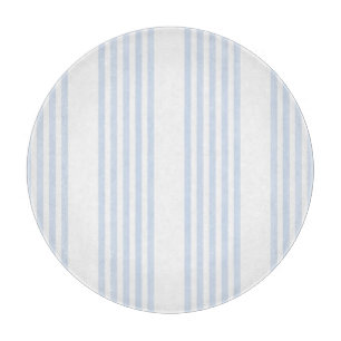 Schwarz-Weiß-Muster mit fünf Streifen Schneidebrett