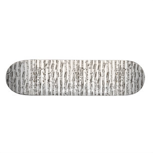 Schwarz-Weiß-Noten Skateboard