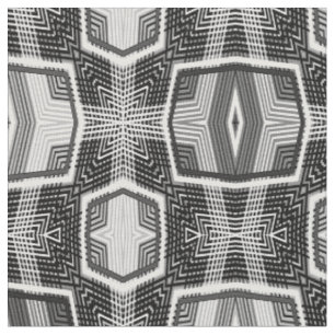 Schwarz-Weiß , offene Arbeiten , geometrische Form Stoff