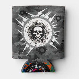 Schwarz & Weiß Outdoor Camouflage Fisherman Hunter Dosenkühler