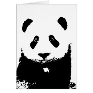 Schwarz/Weiß Panda