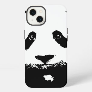 Schwarz-Weiß-Panda iPhone 13 Hülle