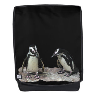 Schwarz-Weiß-Pinguin-Birds-Boldface-Rucksack Rucksack