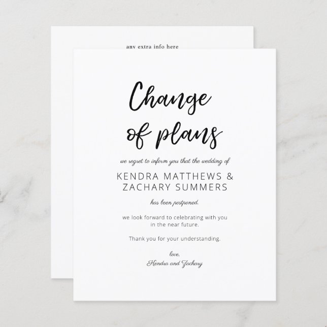 Schwarz-Weiß-Pläne für den Haushalt (Vorne/Hinten)