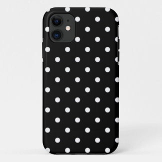Schwarz-Weiß-Polka-Dot Case-Mate iPhone Hülle