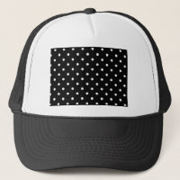 Schwarz-Weiß-Polka-Dot