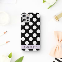 Schwarz-Weiß-Polka-Punkte, Dotter, Ihr Name