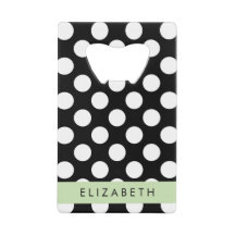 Schwarz-Weiß-Polka-Punkte, Dotter, Ihr Name